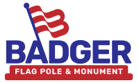 Manufacturer Logo Design - Badger Flag Pole & Monument