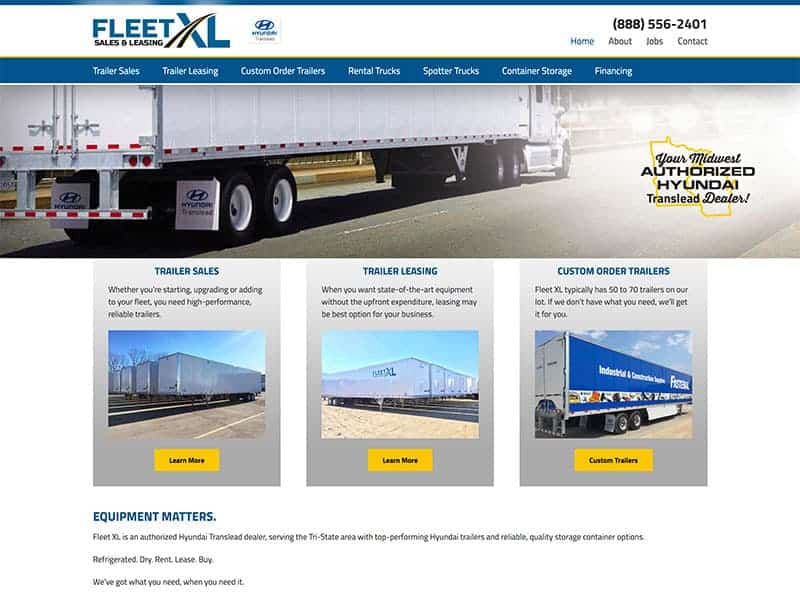 Website Launch: Fleet XL