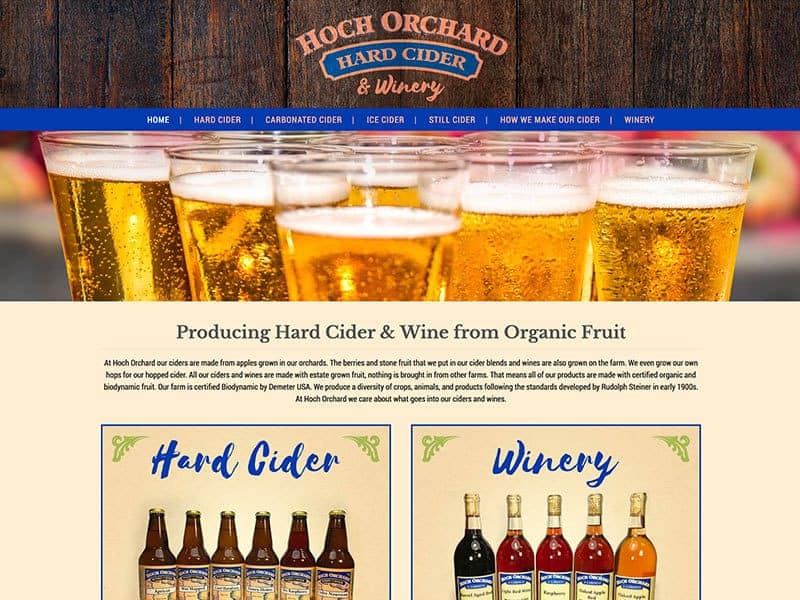 Website Launch: Hoch Orchard & Gardens