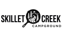 Skillet Creek Campground Logo Campground Logo Design - Skillet Creek Campground