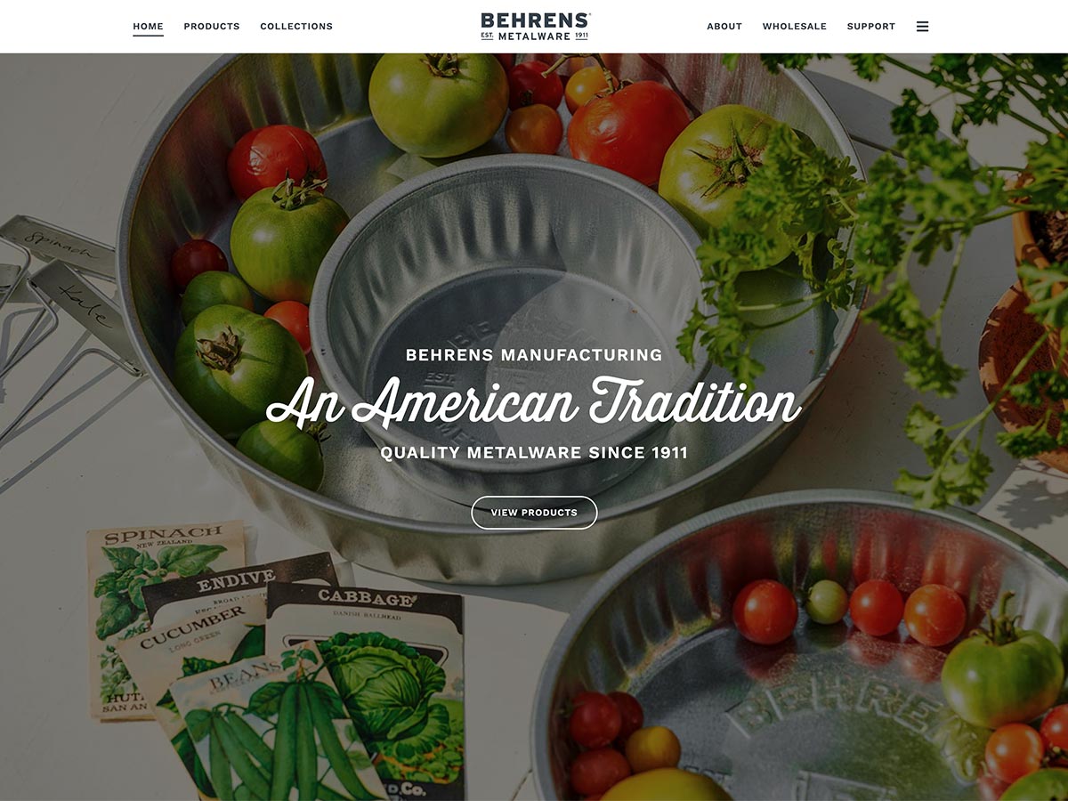 Website Redesign: Behrens Manufacturing