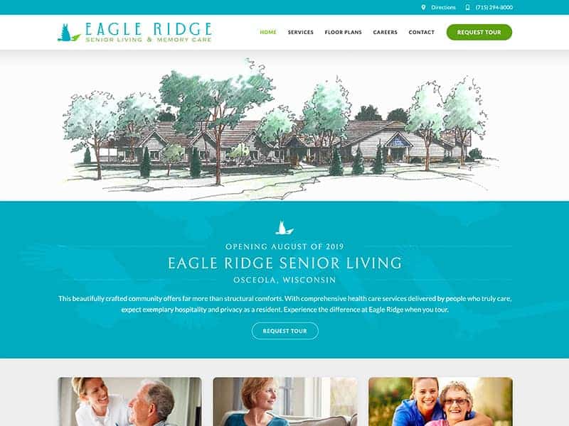 Website Launch: Eagle Ridge Senior Living