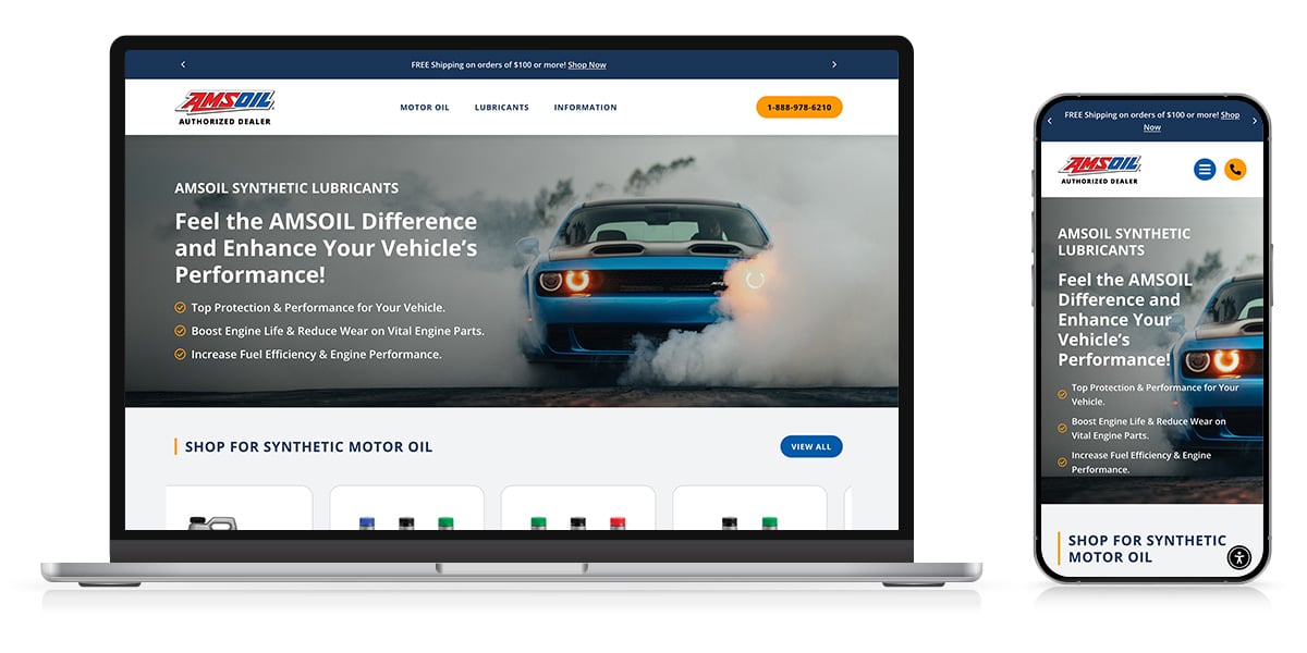 Ecommerce website redesign for Central Synthetics