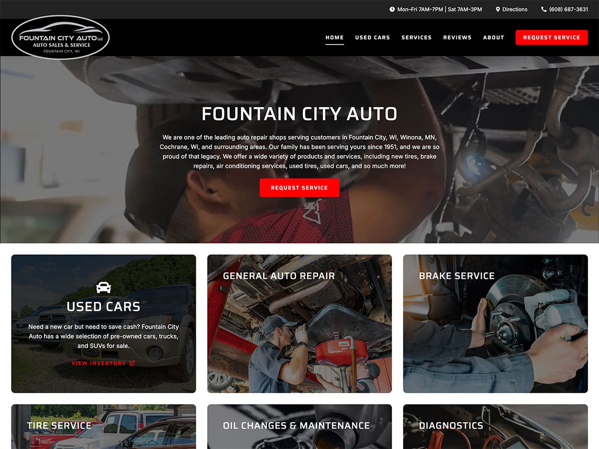 Website Launch: Fountain City Auto