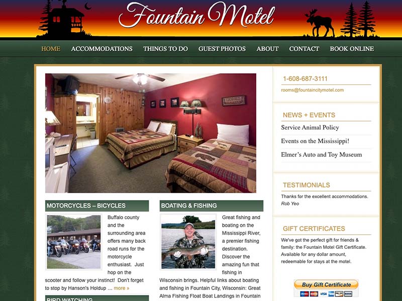 Website Launch: Fountain City Motel
