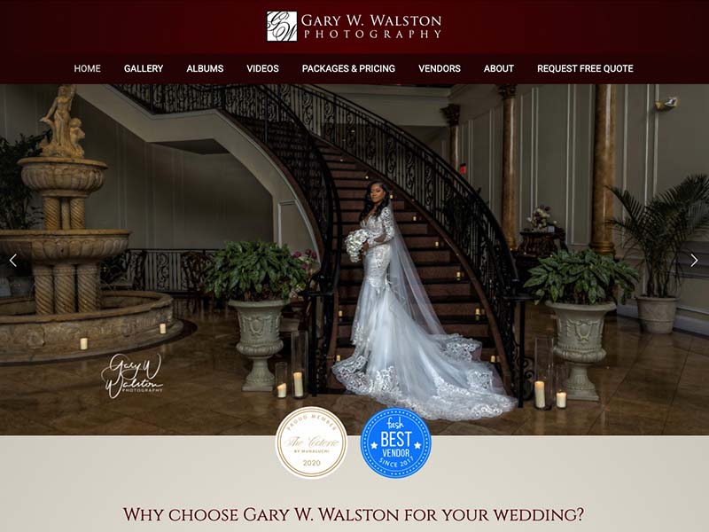 Photography Website Design - Gary W. Walston