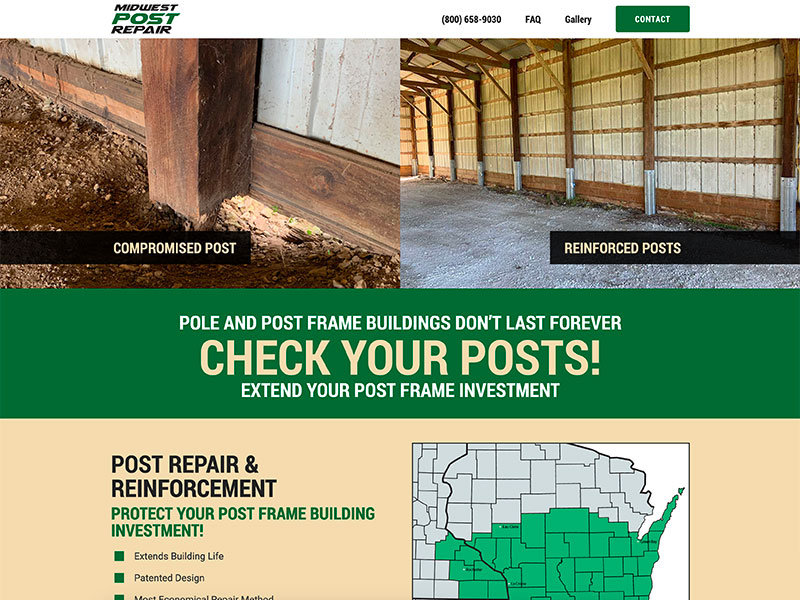 Building & Construction Website Design