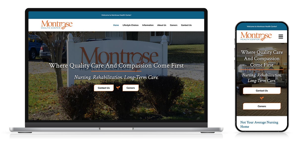 montrose health center web responsive