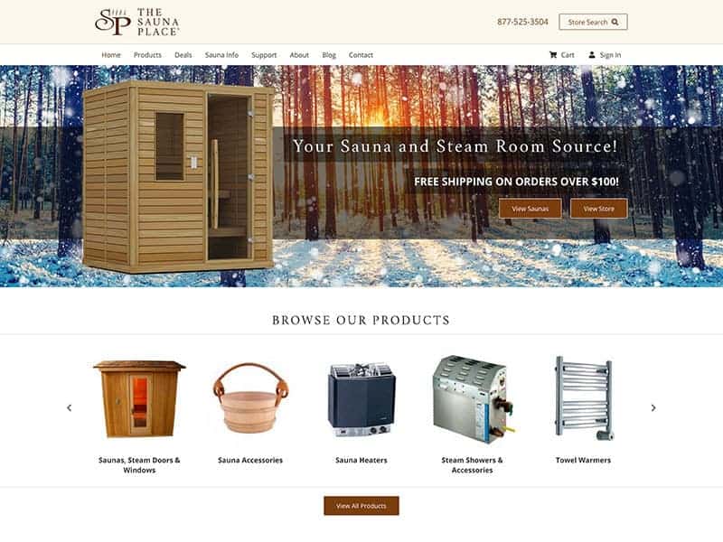 Consumer Product Website Design