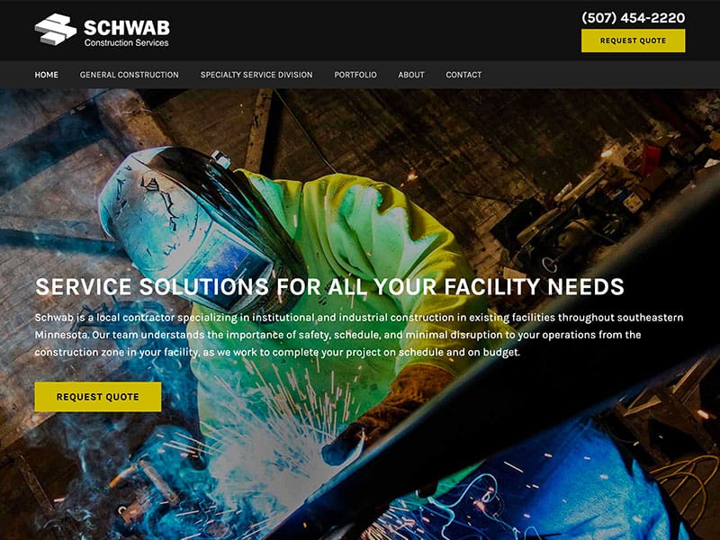 Construction Website Design