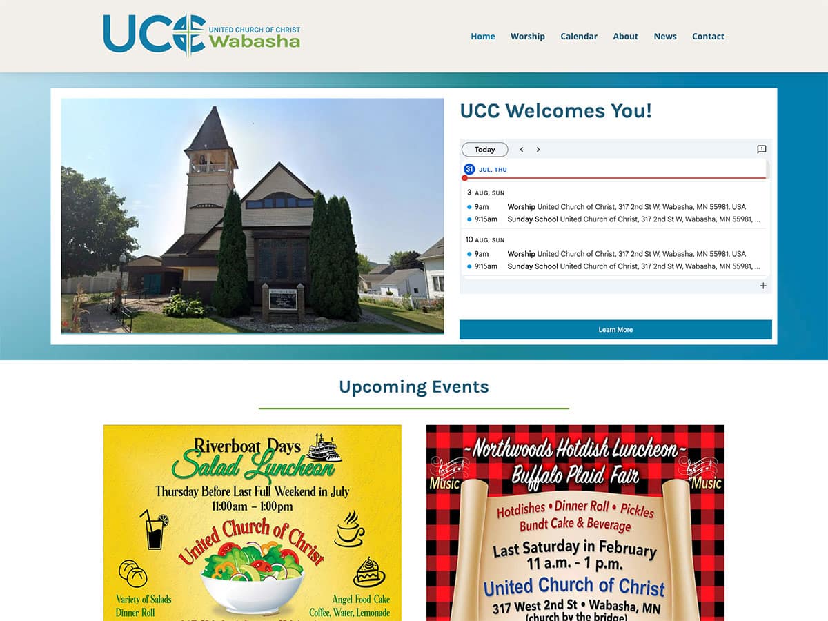 ucc wabasha web screenshot
